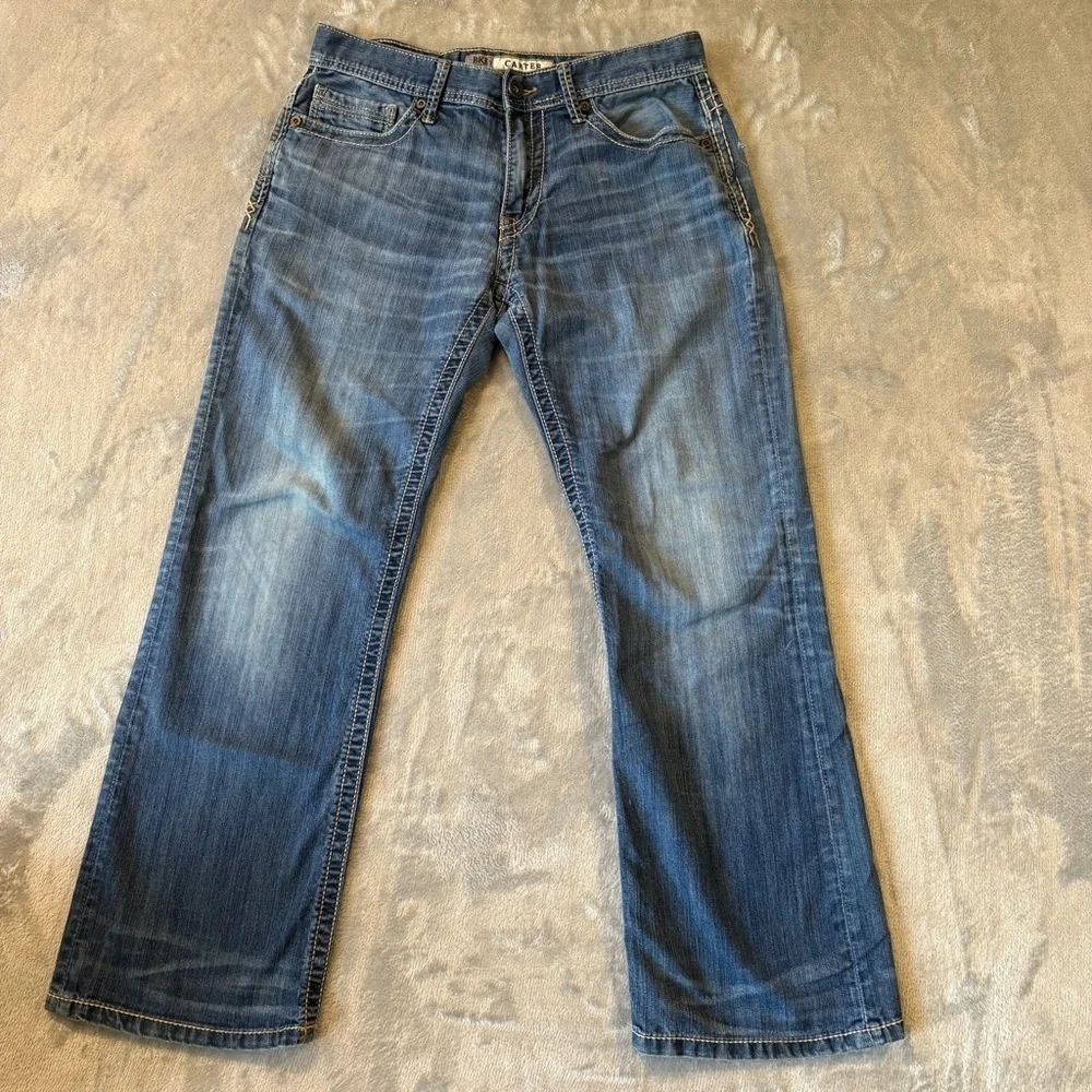 BKE Carter Relaxed Authentic Skater Mall Grunge Denim Jeans Sz 30S